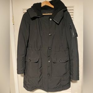 UNIQLO Black Winter Parka S